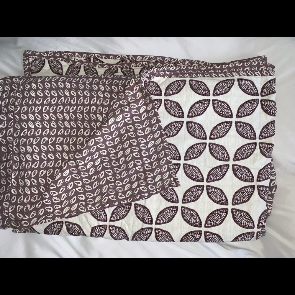 Shades of lavender duvet cover from Target